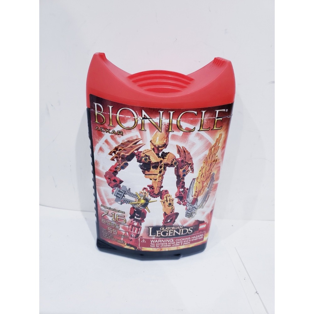 LEGO BIONICLE: Ackar (8985) Complete With Box & instructions - Picture 5 of 6